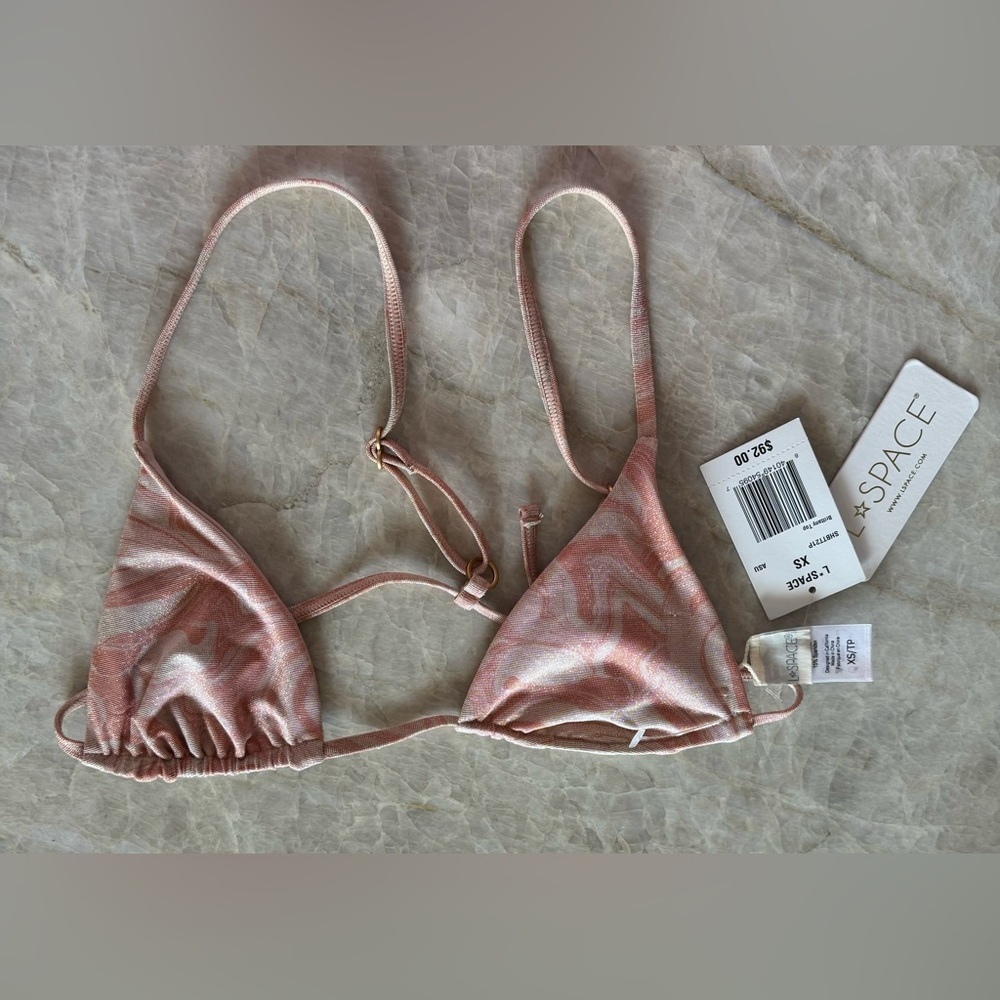 L*Space Brittany Bikini Top in‎ All Swirled Up - Picture 7 of 10